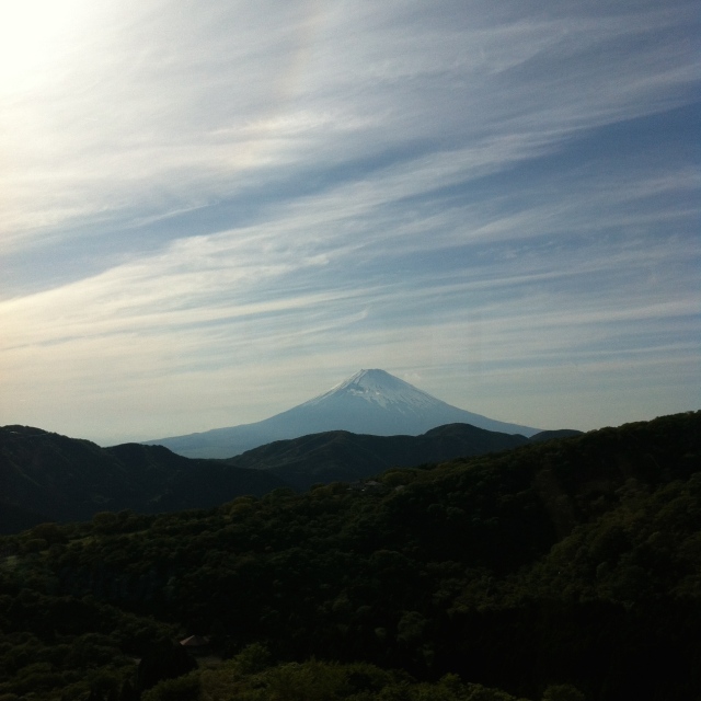 The beautiful Mt. Fuji.